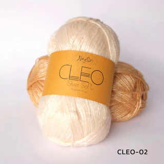 ไหมพรม NingSiri CLEO Silver Soft ครีโอ ซิลเวอร์ ซอฟท์