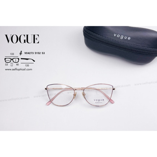 กรอบแว่น VOGUE VO4273 5152 Size 53 ลิขสิทธิแท้ 💯% พร้อมใบรับประกัน 2 ปี โดย SELF Optical