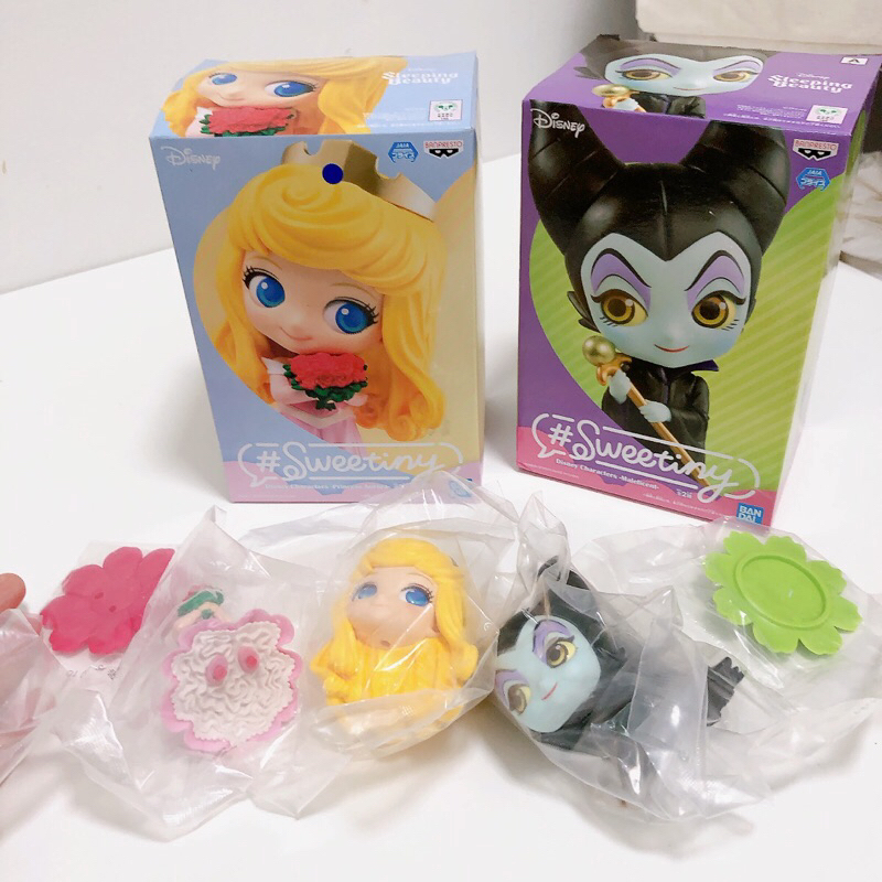 Qposket  : #sweetiny Sleeping Beauty Disney Character Princess Aurora & Maleficent