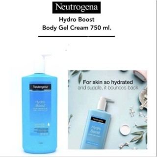 Neutrogena Hydro Boost body gel cream 700ml.
EXP:17-8-2025