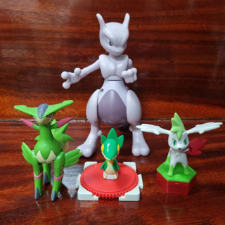 Model Figure โมเดล ฟิกเกอร์ ของเล่น ตรายาง โปเกมอน Pokemon มิวทู Mewtwo shaymin เชมิน