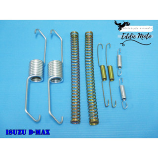 ISUZU D-MAX  REAR BRAKE SPRING KIT  // ชุดสปริงเบรกหลัง