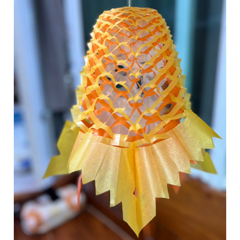มโหตร พวงมโหตรงานบวช 3 ชั้น (ขนาดเบอร์ 2) ตกแต่งงานบุญ งานบวช(งานhandmade) – โปรปัง