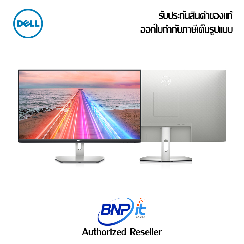 จอมอนิเตอร์ DELL MONITOR SIZE 27นิ้ว รุ่น S2721HN รับประกัน 3 ปี