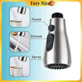 หัวต่อก็อกน้ำ หัวก๊อก หัวฉีดสเปรย์ก๊อกน้ํา Faucet Connector For Faucets อเนกประสงค์ 3 โหมด