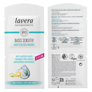 LAVERA - Basis Sensitiv Q10 Anti-Ageing Mask - 2 x5ml