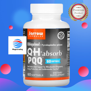 Jarrow Formulas, Ubiquinol, QH-Absorb + PQQ / 60 Softgels