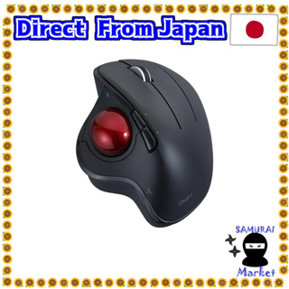 【Direct From Japan】 DIGIO2 Trackball Mouse angle variable Bluetooth5.0 5 button optical black