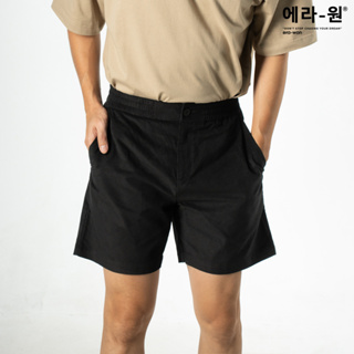 era-won Corduroy Short กางเกงขาสั้น สี Black