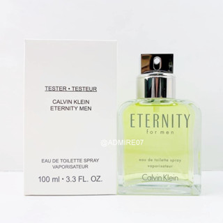 ส่งฟรี CK Eternity For Men EDT 100ml (Tester) น้ำหอม AUG02