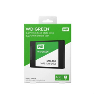 WD SSD GREEN SATA 480GB (WDS480G2G0A)(เอสเอสดี) WD SSD SATA3 2.5/ Warranty 3 YEAR BY SYNNEX