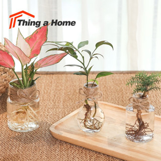 Thing a Home แจกันดอกไม้ แจกันพลากสติก รูปทรงน่ารัก สำหรับตกเเต่งบ้าน