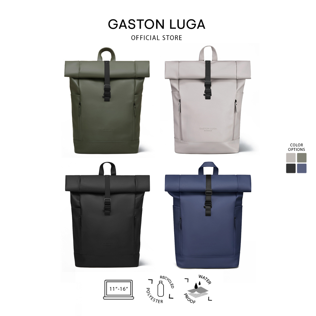Gaston Luga รุ่น rullen 16 นิ้ว (พร้อมส่งจากไทย) กระเป๋าใส่แล็ปท็อป กันน้ำ