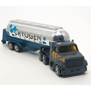 Majorette Truck + Cryogen Tank - Dark Green Color /scale 1/100 (5.7") no Package