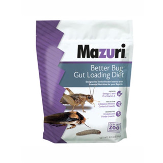 MAZURI BETTER BUG GUT LOADING DIET อาหารสำหรับเลี้ยงแมลง (แพ็คเกจ อเมริกา) 260g