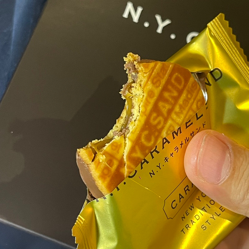 ‼️ร้านนี้ถูกที่สุด‼️หิ้วใหม่จากญี่ปุ่น N.Y. Caramel Sand ขนมชื่อดังจากสถานีโตเกียว ไส้ของคาราเมลก็จะไหลออกมาแสนอร่อย - รูปที่ 5