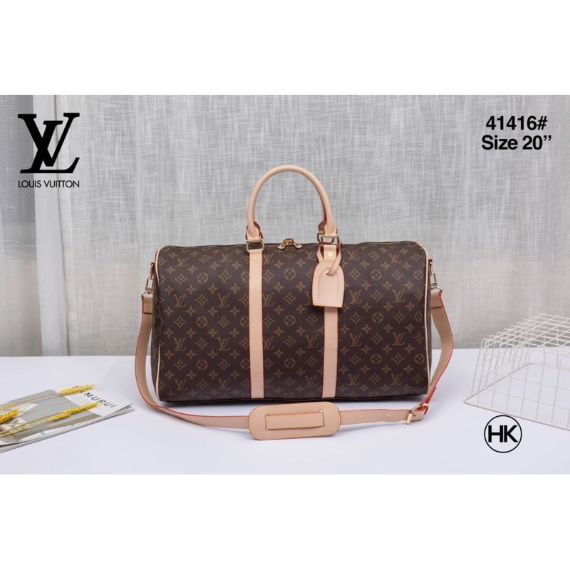 สินค้ามีเก็บปลายทางค่ะ🚨กระเป๋าเดินทางหลุยส์ วิทตอง LV Keepall 18 -20นิ้ว