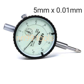 ไดอัลเกจ 5mm ความละเอียด 0.01mm Dial Indicator 0-5mm×0.01mm INSIZE 2308-5A