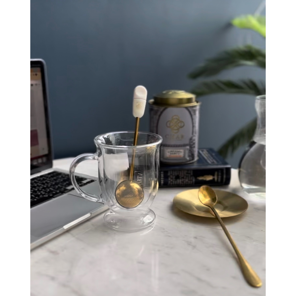 CHAR INFUSER ที่ชงชาแบบปิดเปิดสีทอง ราคา ถูกที่สุด ดีลบีเคเค แกลเลอรีภาพที่ 3