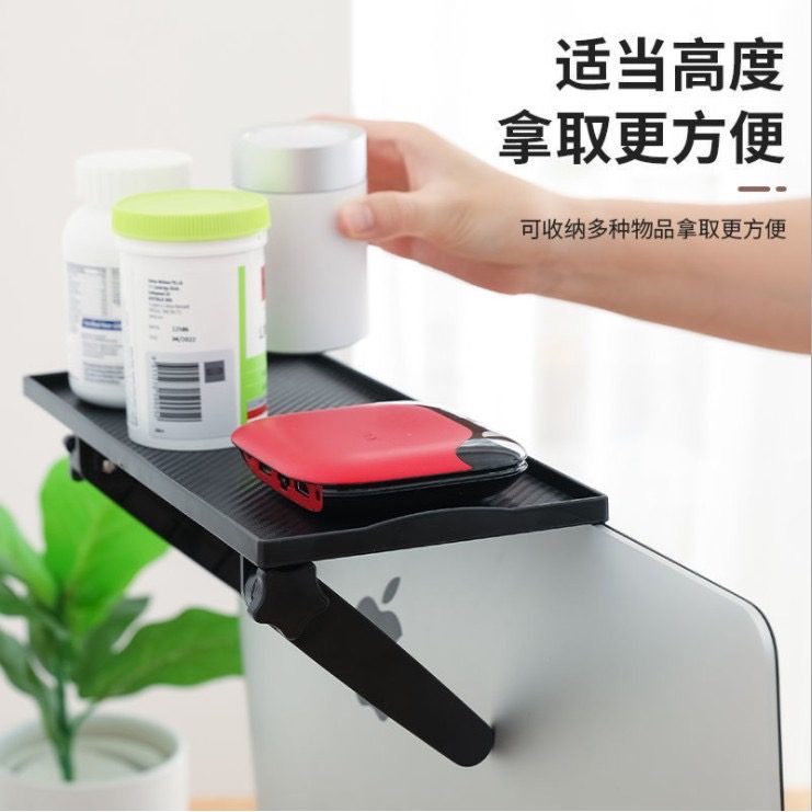 NP-279 ชั้นวางติดหลังจอทีวี ปรับระดับได้ รับน้ำหนัก 3-4 kg ชั้นวางของบนทีวี บนคอม Screen Top Shelf - รูปที่ 5