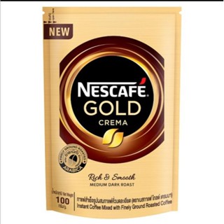 เนสกาแฟ โกลด์เครมา Nescafe Gold Crema กาแฟดำ100กร้ม