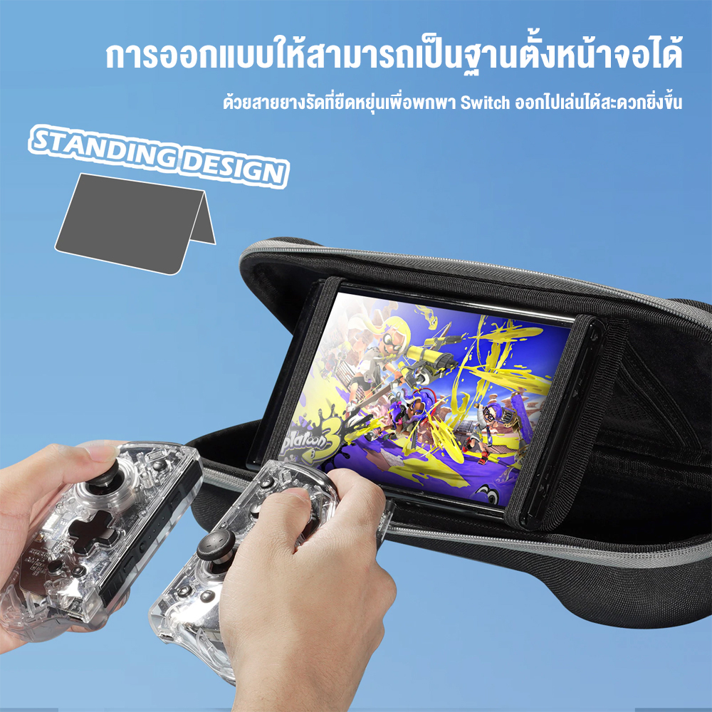 IINE Elite Plus Joypad Storage Bag กระเป๋าสำหรับใส่เครื่องเล่นเกม Switch กันกระแทก การตก และ รอยขีดข่วน #Qoomart