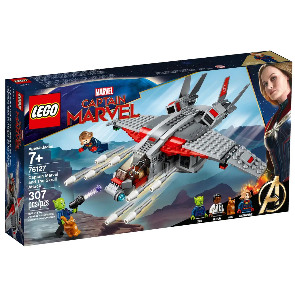 LEGO® Marvel Captain Marvel and The Skrull Attack 76127 - เลโก้ใหม่ ของแท้ 💯% กล่องสวย พร้อมส่ง