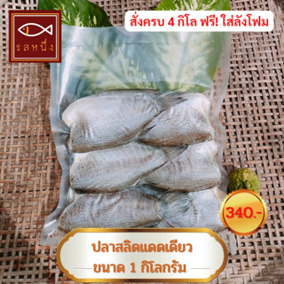 ปลาสลิดแดดเดียว 1 กิโล ขนาด 6 ตัวโล สินค้า OTOP