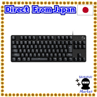 【Direct From Japan】 LOGICOOL G Logitech G Gaming Keyboard G413 Teakleless Wired Tactile Switch Mechanical Keyboard Japanese Language Semi -G413TKLSE Domestic Genuine Black