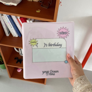 สมุดการ์ด Ocean Trims original design birthday A5 card book