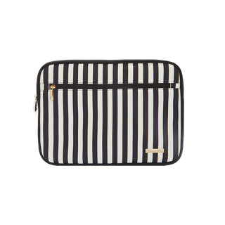 พร้อมส่ง ของแท้ ALICE + OLIVIA Laptop Sleeve 1 Pcs (Regal Romance Saphire/Positano Stripe black)