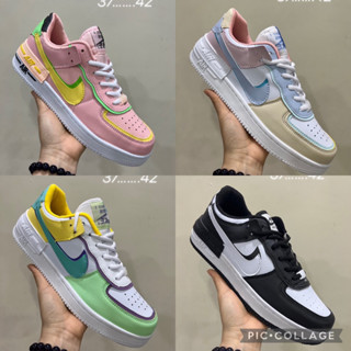 พร้อมส่ง รองเท้าผ้าไบ  Air Force รุ่นใหม่ไม่ใช่ผู้หญิง