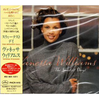 CD,Vanessa Williams - The Sweetest Days (1994)(Japan)