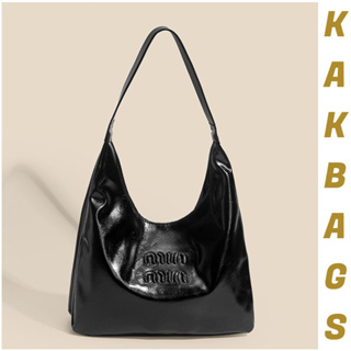 KakBags ใหม่สบาย ๆ ความจุขนาดใหญ่ยุโรปและอเมริกากระเป๋าโท้ทความรู้สึกขั้นสูงกระเป๋าสะพายใต้วงแขนพร็อพ