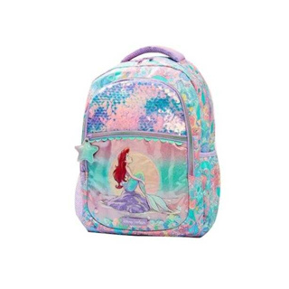 🎒Smiggle Backpacks กระเป๋าเป้ 🎒สมิกเกอร์ ขนาด 16 นิ้ว ลายเมอร์เมด พร้อมส่งในไทย 🛻