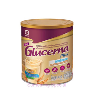 Glucerna Plus กลูเซอนา พลัส ธัญพืช 400 กรัม 1 กระป๋อง Glucerna Plus Wheat 400g 1 Tin สำหรับผู้ป่วยเบาหวาน