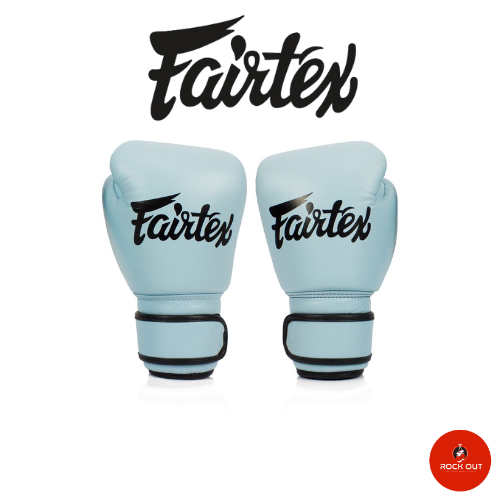 นวมชกมวย ต่อยมวย แฟรเทค Fairtex BGV20 Blue Pastel อุปกรณ์กีฬา MuayThai