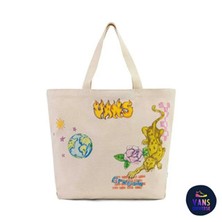 [ของแท้ ส่งฟรี จากไทย] VANS X CRAYOLA TOTE BAG - (CRAYOLA) NATURAL