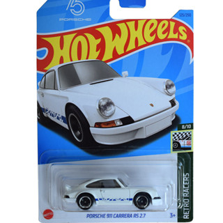 รถเหล็ก HOTWHEELS ของแท้ Porsche 911 Carrera RS 2.7 (White) (HW2023_#125)