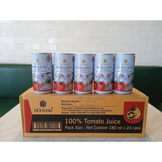 น้ำมะเขือเทศ ๑๐๐% (100% Tomato Juice) (24กระป๋อง/ลัง)