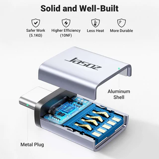 ⚡ส่งจาก กทม⚡Jasoz อะแดปเตอร์ USB 3.0 to Type-C / Type-C to USB 3.0 Adapter Fast Data Transfer