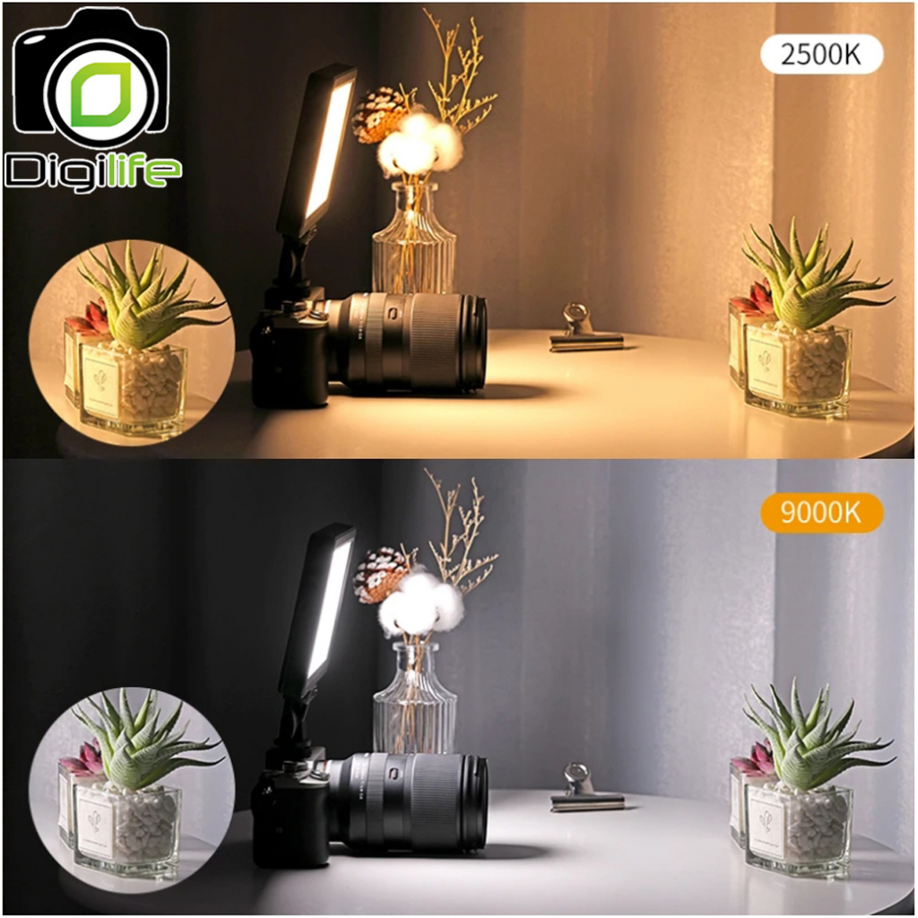 Vijim LED VL192 2500K-9000K CRI90 พร้อม Remote - ไฟ LED Video Light ไฟวิดีโอ live stream ถ่ายภาพ