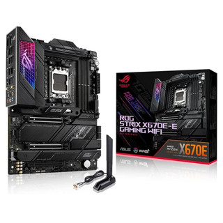 Asus ROG Strix X670E-E GAMING WIFI AMD AM5 Motherboard (เมนบอร์ด)