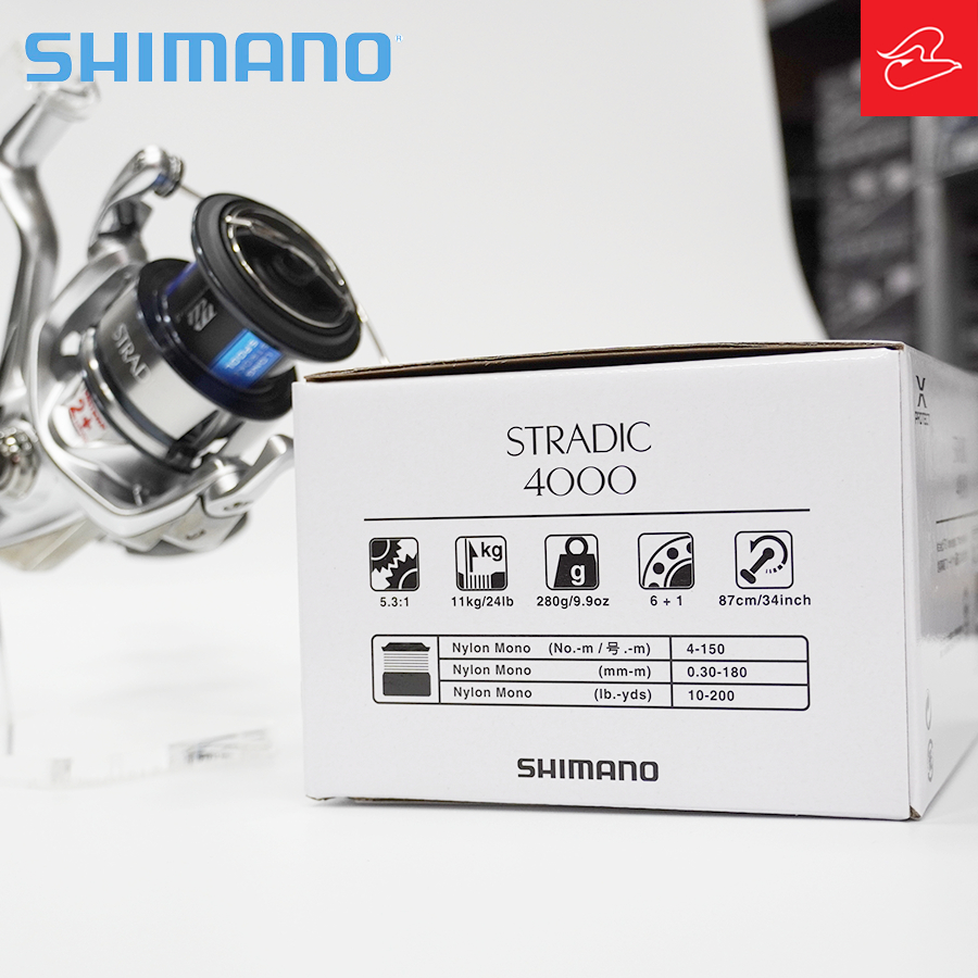 รอกสปินนิ่งชิมาโน่สตราดิก Shimano Stradic 1000HG/C3000HG/4000XG