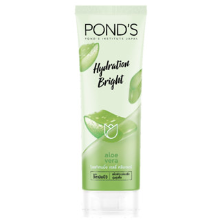 Ponds Hydration Bright Aloe Vera Hydrating Jelly Cleanser 100G พอนด์ส ไฮเดรชั่น ไบร์ท อโลเวร่า ไฮเดรติ้ง เจลลี่ คลีนเซอร์ 100 กรัม