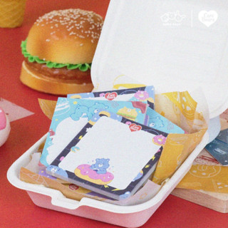 กระดาษโน้ต Care Bears-Snack Attack Collection