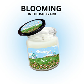 Melty.diary - Blooming in the Backyard Soy Wax Candle เทียนหอมไขถั่วเหลืองแบบกระปุก 150g