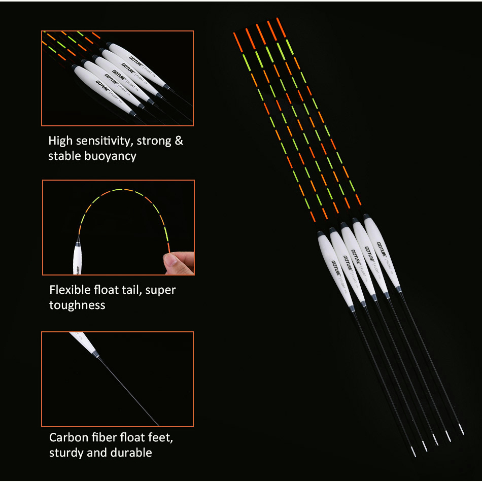 GOTURE คันเบ็ดตกปลา ชิงหลิว 3.0 / 3.6 / 4.5 / 5.4 / 6.3 / 7.2 เมตร จัดส่งจากไทย - รูปที่ 3