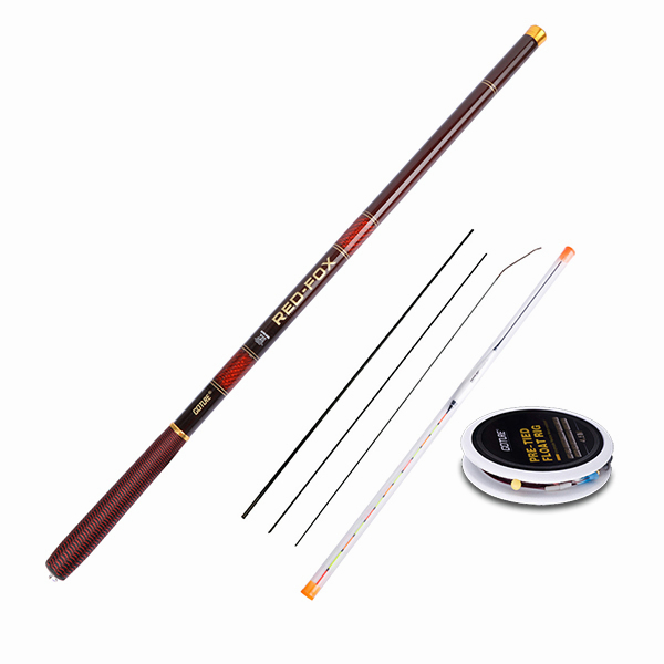 GOTURE คันเบ็ดตกปลา ชิงหลิว 3.0 / 3.6 / 4.5 / 5.4 / 6.3 / 7.2 เมตร จัดส่งจากไทย - รูปที่ 6