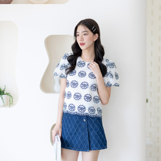 05-267 Blue Bell La Blouse - 5 ไซส์